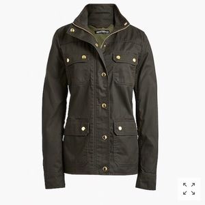 Jcrew Green Cargo Jacket